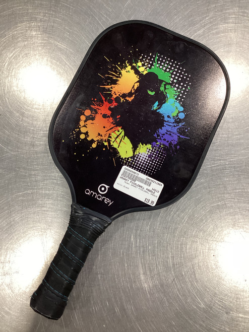 Vist Large View of Product Image Which is Used AMAREY PICKLEBALL PADDLE Pickleball Racquet Black