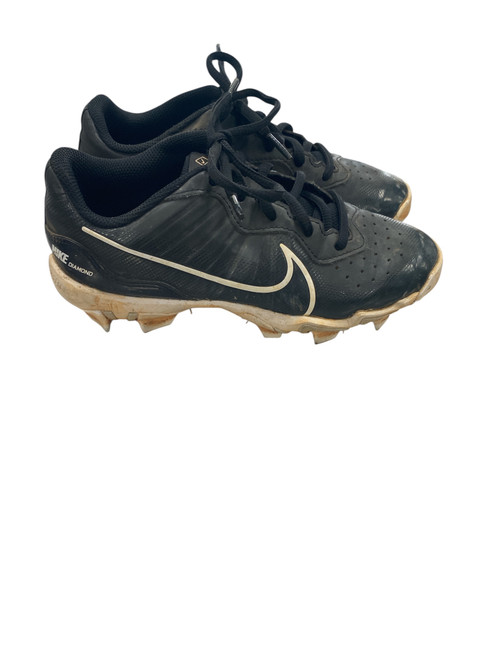 Vist Large View of Product Image Which is Used Nike BASEBALL CLEAT BB/SB Cleats Black Junior 03.5