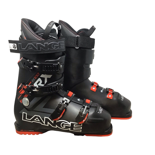 Vist Large View of Product Image Which is Used Lange RX 100 Mens DH Ski Boot Black 285 MP - M10.5 - W11.5