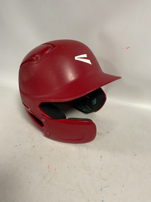 Vist Large View of Product Image Which is Used Easton GAMETIME II W/ JAWGUARD Batting Helmet No Mask Red SM