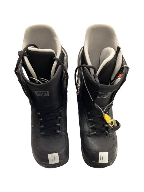 Vist Large View of Product Image Which is Used Burton TRIBUTE Mens Snowboard Boots Black Senior 11