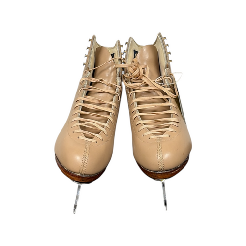 Vist Large View of Product Image Which is Used HARLICK Womens Figure Skate Brown Senior 9