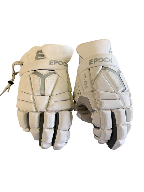 Vist Large View of Product Image Which is Used Integra EPOCH Lacrosse Gloves Mens White 13"