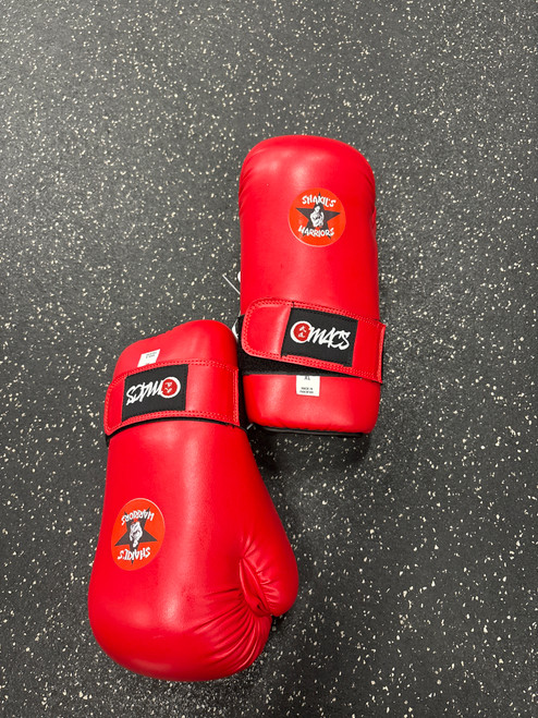 Vist Large View of Product Image Which is Used Martial Arts Gloves Black Senior