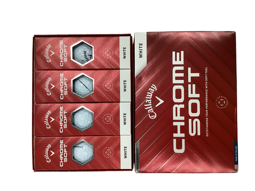 Vist Large View of Product Image Which is Used Callaway CHROME SOFT 12 Pack - Golf Balls