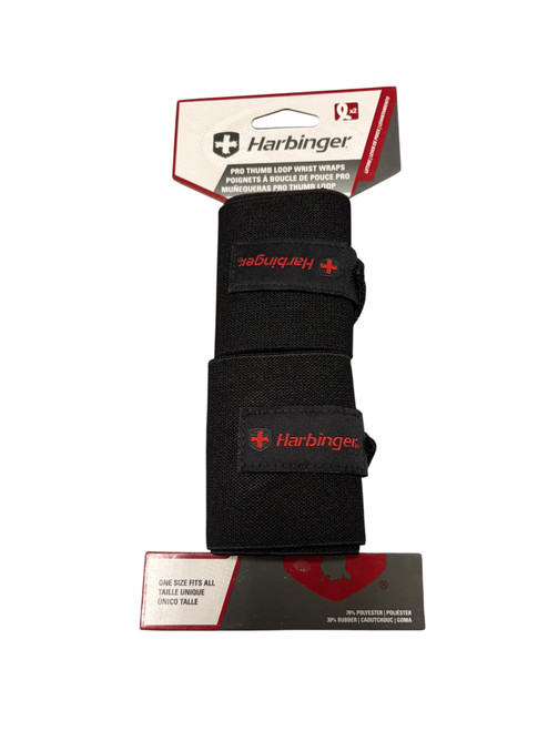 Vist Large View of Product Image Which is New pro thumb loop wrist wraps