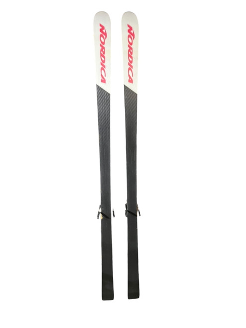 Vist Large View of Product Image Which is Used Nordica DOBERMANN GSR Mens DH Ski/Binding White/Black/Red 183 cm 11820-S000028006
