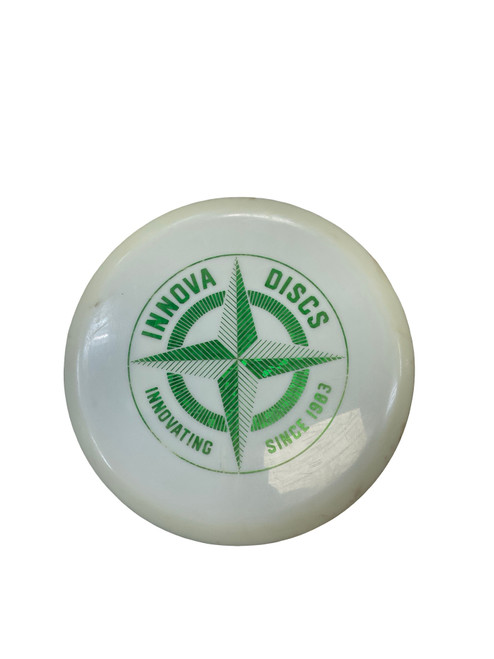 Vist Large View of Product Image Which is Used Innova STAR ROLLO Disc Golf Mid Range White 180g