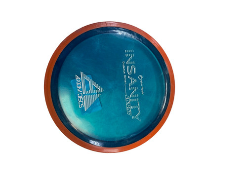 Vist Large View of Product Image Which is Used Axiom PROTON INSANITY Disc Golf Driver Royal Blue 163g