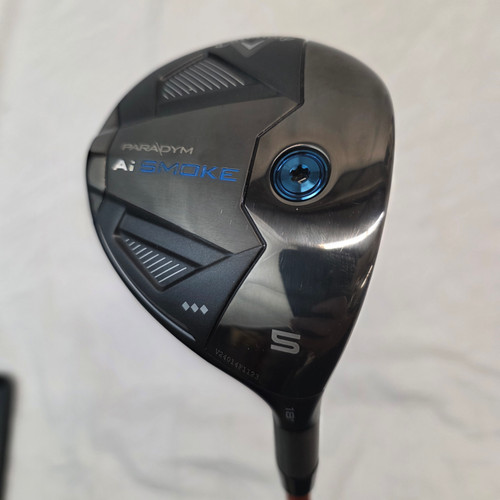 Vist Large View of Product Image Which is Used Callaway PARADYM AI SMOKE TD W/TOUR DESIGN SHAFT Mens Fairway Wood RH 5 Wood