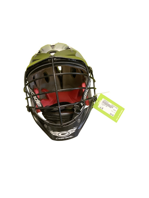Vist Large View of Product Image Which is Used Cascade CPX Lacrosse Helmet Grey MD