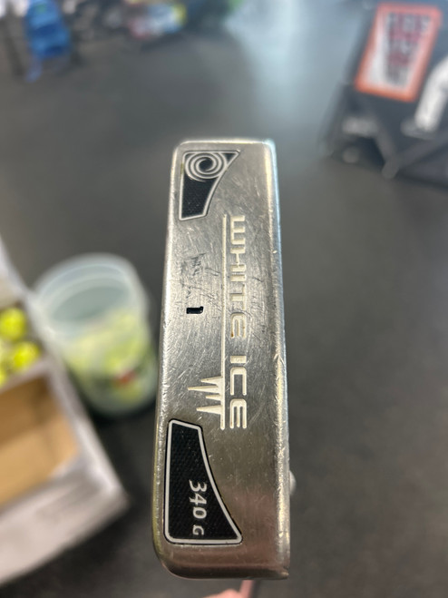 Vist Large View of Product Image Which is Used Odyssey WHITE ICE Mens Putter RH