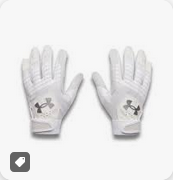 Vist Large View of Product Image Which is New UA Clean Up YTH Batting Glv