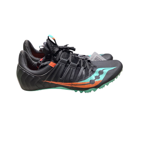 Vist Large View of Product Image Which is Used Saucony Track & Field Cleats Adult White Senior 11