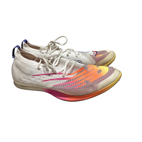 Vist Large View of Product Image Which is Used New Balance Track & Field Cleats Adult White Senior 11.5