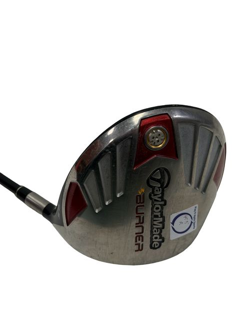 Vist Large View of Product Image Which is Used Taylormade BURNER '07 Mens Golf Driver RH 9.5 Degree 45.5" w/ ReAx 50g R-Flex Shaft