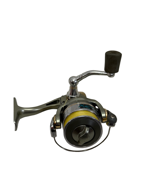 Vist Large View of Product Image Which is Used U.S. REEL SUPERCASTER 180 SX Aluminum Spinning Fishing Reel