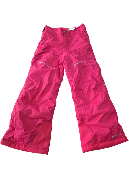 Vist Large View of Product Image Which is Used Columbia BUGABOO YOUTH PANTS Snow Pants Y Pink SM
