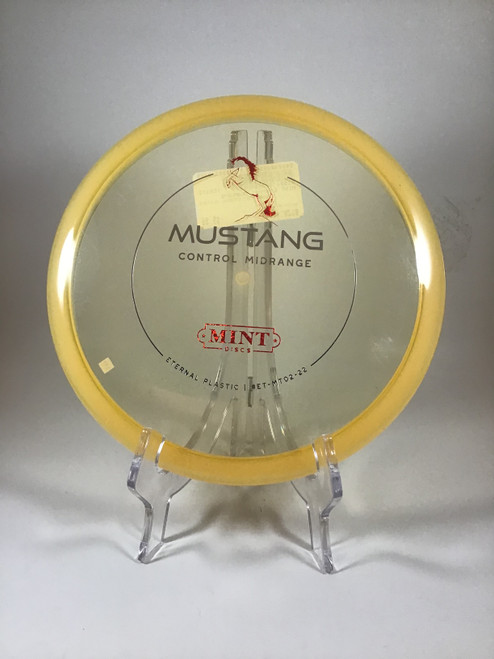Vist Large View of Product Image Which is Used MINT ETERNAL MUSTANG Disc Golf Mid Range Orange 178g
