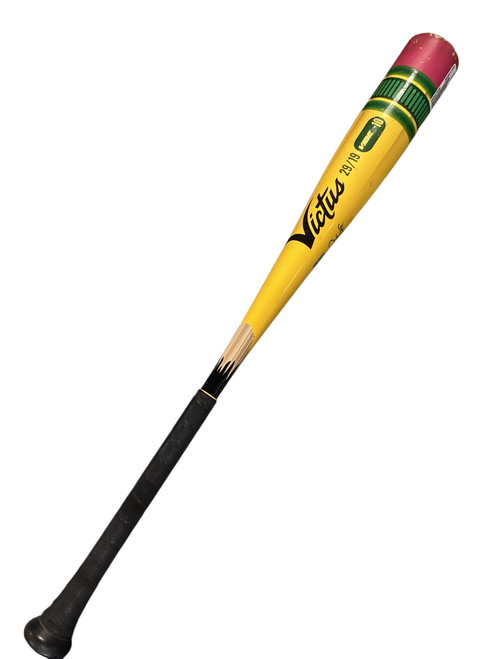 Vist Large View of Product Image Which is Used Victus PENCIL BAT 29/19 BB/SB USA 2 5/8 Bat 29"