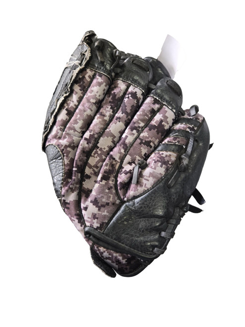 Vist Large View of Product Image Which is Used Adidas EASY CLOSE BB/SB Glove LH Throw Black 11"