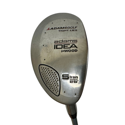 Vist Large View of Product Image Which is Used Adams Golf IDEA IWOOD Women's RH 5 Hybrid Ladies Flex Graphite Shaft