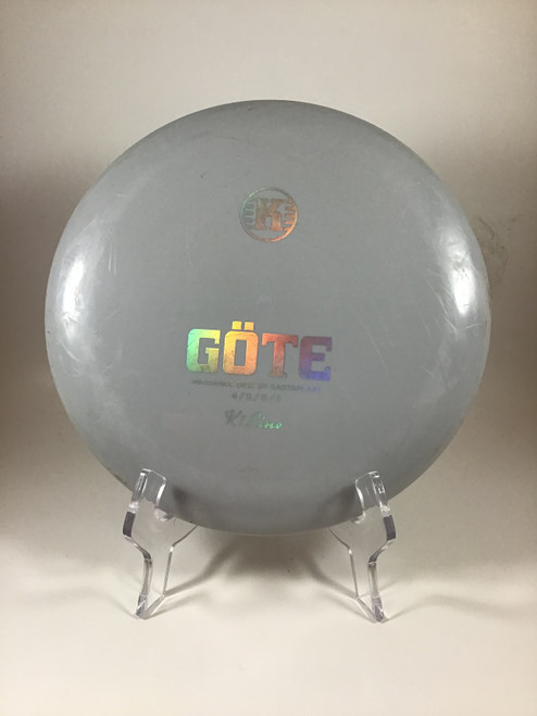 Vist Large View of Product Image Which is Used Kastaplast K1 GOTE Disc Golf Mid Range Grey 177g