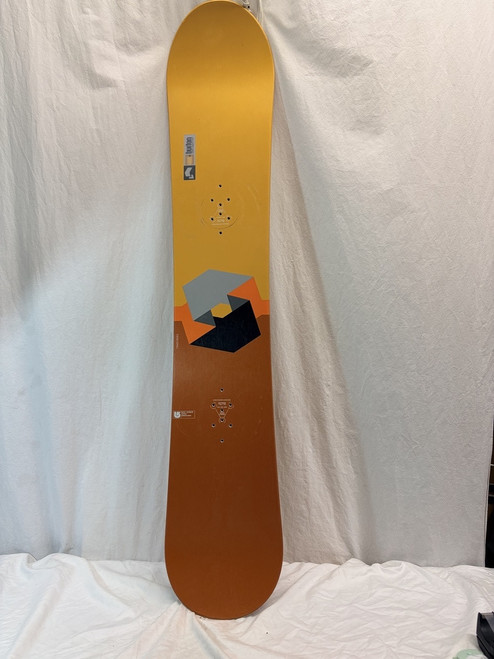 Vist Large View of Product Image Which is Used Burton 2002 CLASH Mens Snowboard Only Gold 157 cm