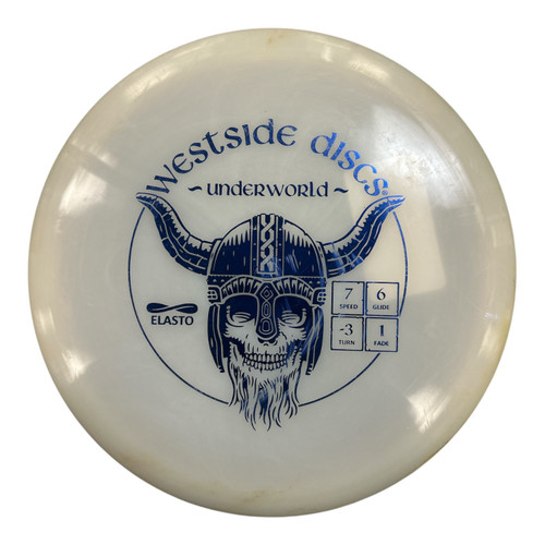 Vist Large View of Product Image Which is Used Westside UNDERWORLD Disc Golf Driver White 176g