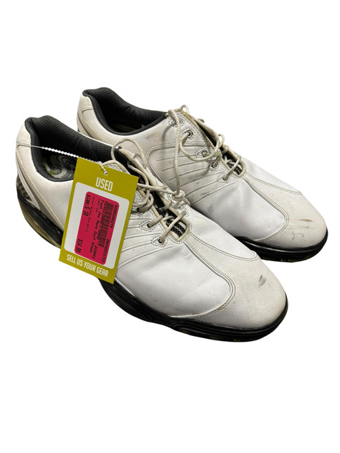 Vist Large View of Product Image Which is Used Foot Joy Mens Golf Shoes Black And White Senior 10