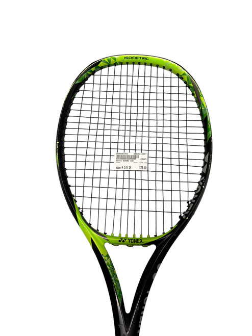 Vist Large View of Product Image Which is Used Yonex EZONE 100 Adult Tennis Racquet None 4 3/8"