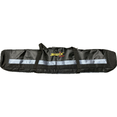 Vist Large View of Product Image Which is Used Swix RACING DH Ski Travel Bag Black And Carolina Blue