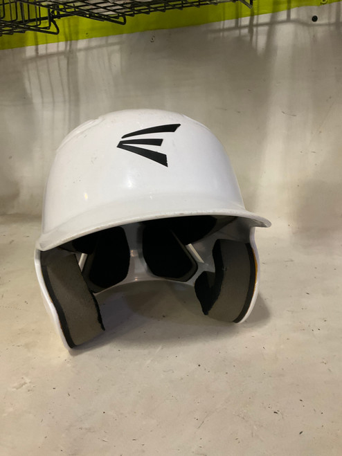 Vist Large View of Product Image Which is Used Easton BATTING HELMET Batting Helmet No Mask White MD