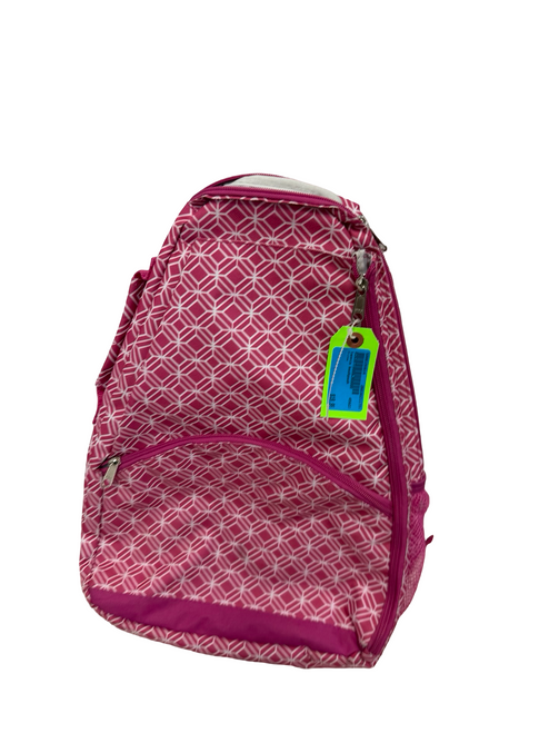 Vist Large View of Product Image Which is Used Pink Tennis Backpack