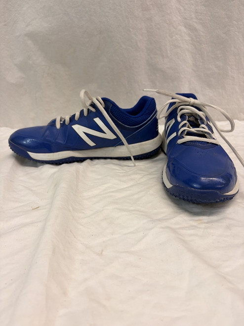 Vist Large View of Product Image Which is Used New Balance TURF SHOES BB/SB Cleats Royal Blue Senior 6