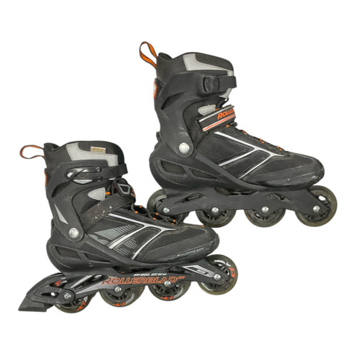 Vist Large View of Product Image Which is Used Rollerblade ZETRA BLADE Senior Rec Fitness Skates Black Senior 11