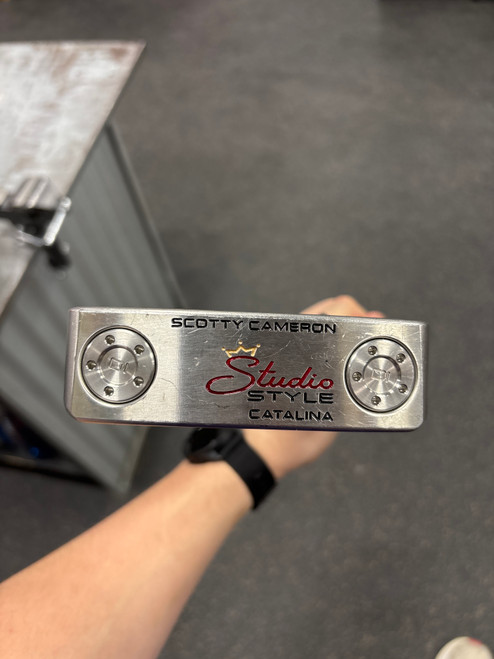 Vist Large View of Product Image Which is Used Scotty Cameron STUDIO SYLE CATALINA Mens Putter RH