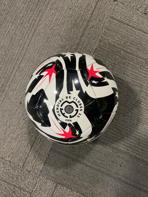 Vist Large View of Product Image Which is Used Adidas CLUB WORLS CUP 25 All Size Soccer Ball Black And White 3