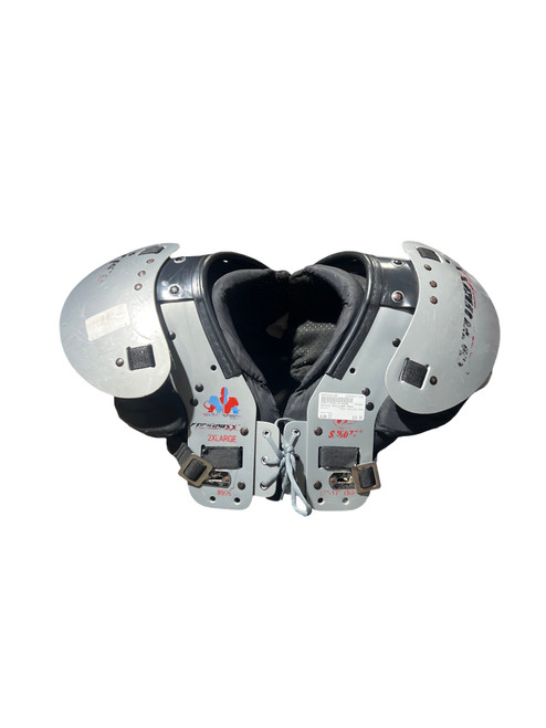 Vist Large View of Product Image Which is Used Schutt SHOULDER PADS FB Shoulder Pads Grey 2X
