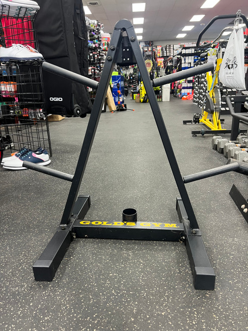 Vist Large View of Product Image Which is Used Golds Gym Weight Stand
