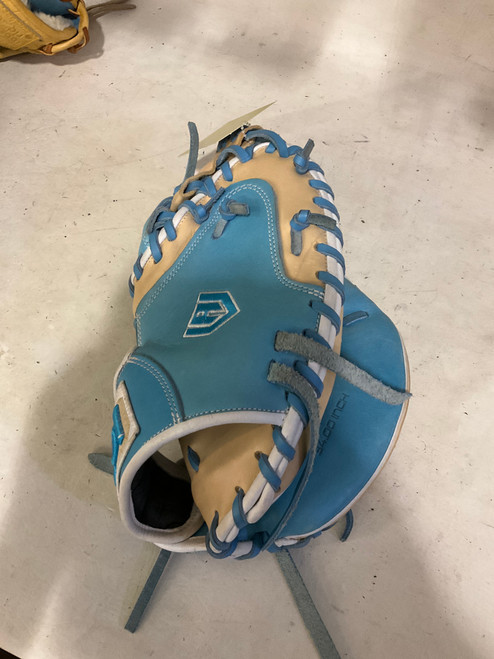 Vist Large View of Product Image Which is Used 661 GLOVES BB/SB Catchers RH Throw Carolina Blue 34"