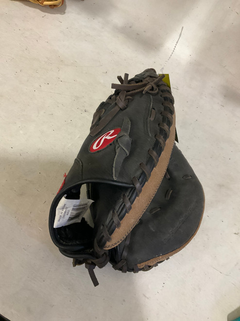 Vist Large View of Product Image Which is Used Rawlings D325BWCM BB/SB Catchers RH Throw Black 32 1/2"