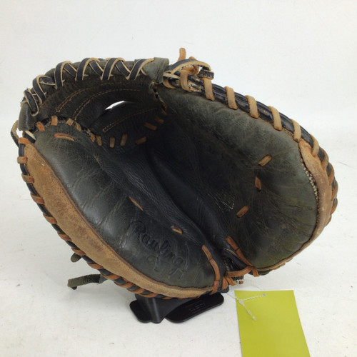 Vist Large View of Product Image Which is Used Rawlings RENEGADE YTH CATCHERS MITT 31.5 IN RHT BB/SB Catchers RH Throw Brown 31 1/2"