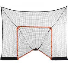 Vist Large View of Product Image Which is Used VEVOR LAX NET LGN004 12X9 Lacrosse Goal