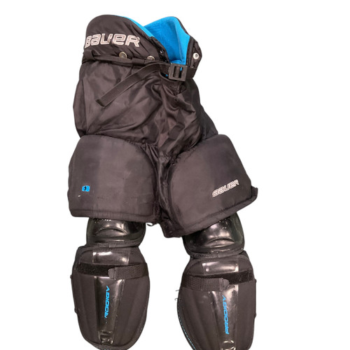 Vist Large View of Product Image Which is Used Bauer PRODIGY WITH SHINS Youth Pant Black LG