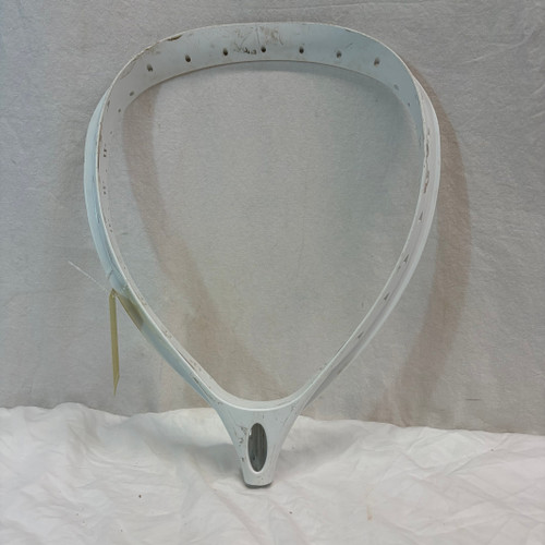 Vist Large View of Product Image Which is Used Warrior GOALIE HEAD UNSTRUNG Mens Goalie Head White