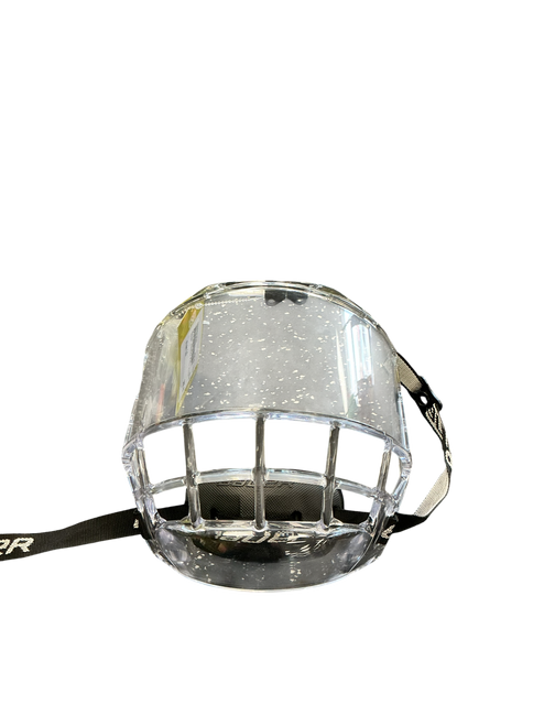 Vist Large View of Product Image Which is Used Bauer Hockey Full Visor LG