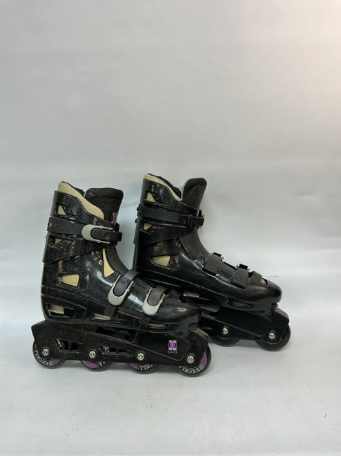 Vist Large View of Product Image Which is Used 7000 Senior Rec Fitness Skates Black Senior 7