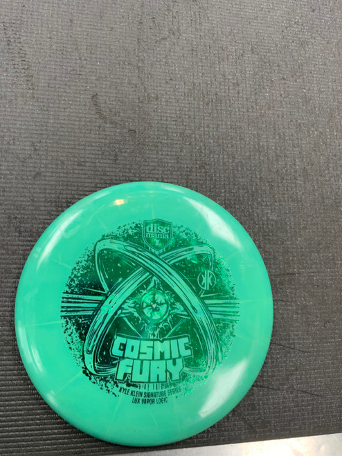 Vist Large View of Product Image Which is Used Discmania KYLE KLEIN COSMIC FURY Disc Golf Putter Green