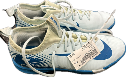 Vist Large View of Product Image Which is Used Nike AIR ZOOM Soccer Cleats Royal Blue Junior 05.5